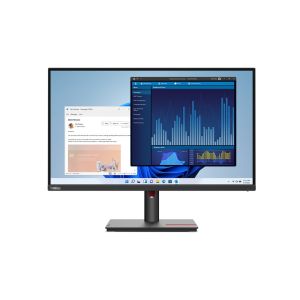 Lenovo ThinkVision/T27p-30/27"/IPS/4K UHD/60Hz/6ms/Negru-Roșu/3R 63A9GAT1EU