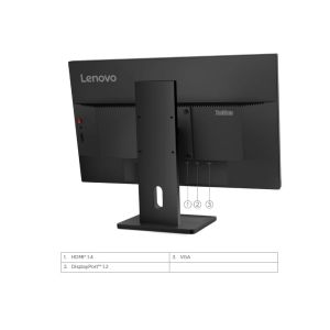 Lenovo ThinkVision/E24-30/23.8"/IPS/FHD/100Hz/4ms/Negru/3R 63EDMAT2EU