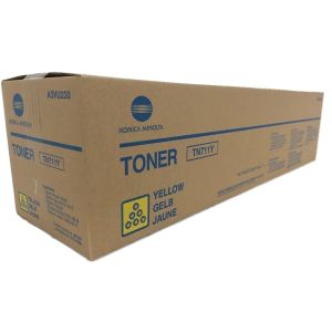 Toner Konica Minolta TN711Y, A3VU250, galben (yellow), original