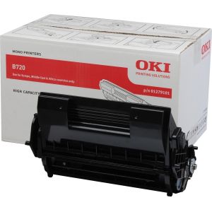 Toner OKI 01279101 (B720), negru (black), original