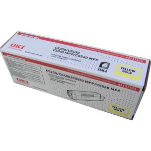 Toner OKI 42127454 (C5250, C5450, C5500, C5510, C5540), galben (yellow), original