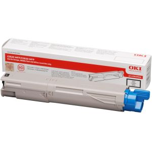 Toner OKI 43459324 (C3500, C3520, C3530, MC350, MC360), negru (black), original