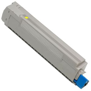 Toner OKI 43487709 (C8600, C8800), galben (yellow), alternativ