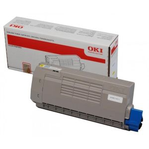 Toner OKI 44318605 (C710, C711), galben (yellow), original