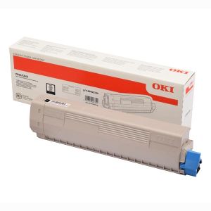 Toner OKI 46443104, C833, C843, negru (black), original