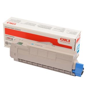 Toner OKI 46507507, C612, azuriu (cyan), original