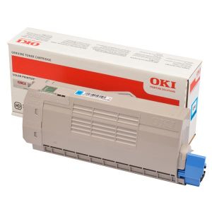 Toner OKI 46507615, C712, azuriu (cyan), original