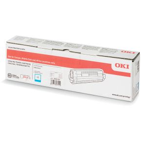 Toner OKI 46861307, C834, C844, azuriu (cyan), original