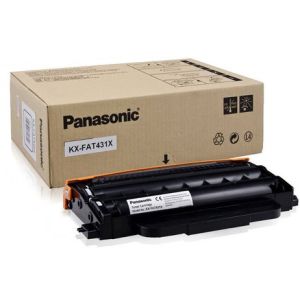 Toner Panasonic KX-FAT431, negru (black), original