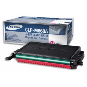 Toner Samsung CLP-M660A, purpuriu (magenta), original