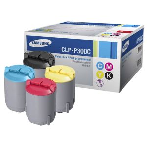 Toner Samsung CLP-P300C, CMYK, pachet de patru, multipack, original