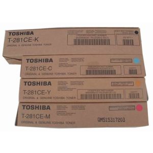 Toner Toshiba T-281CE-C, azuriu (cyan), original