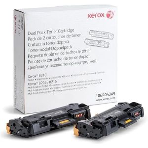 Toner Xerox 106R04349 (B205, B210, B215), pachet de două, negru (black), original