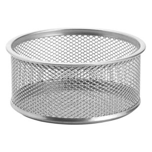 Cupă de sârmă pentru agrafe, argintiu 89x33mm