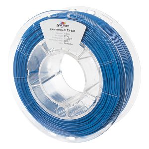 Filament Spectrum 3D, S-Flex 90A, 1,75 mm, 250 g, 80264, albastru pacific