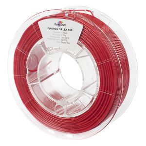 Filament Spectrum 3D, S-Flex 90A, 1,75 mm, 250 g, 80252, roșu sângeros