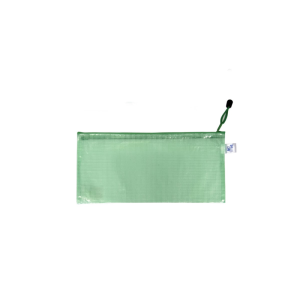 Plic plasa cu fermoar PVC/DL, verde