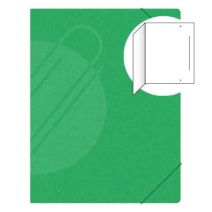 Hartă de depozitare fără clapete cu bandă elastică PREŠPÁN 250 - verde