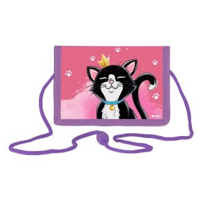 Geanta pentru copii cu snur - Cat Queen