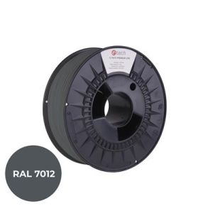Snur de imprimare (filament) C-TECH PREMIUM LINE, ABS, gri bazalt, RAL7012, 1,75 mm, 1 kg 3DF-P-ABS1.75-7012