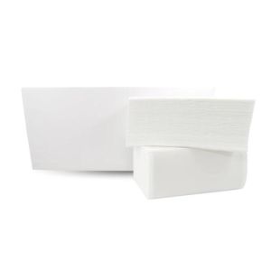Prosoape de hârtie pliate ZZ 2 straturi 100% celuloză albă (pachet 20)