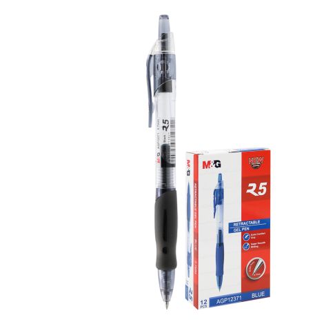 Pen gel R5 negru 0,7 mm