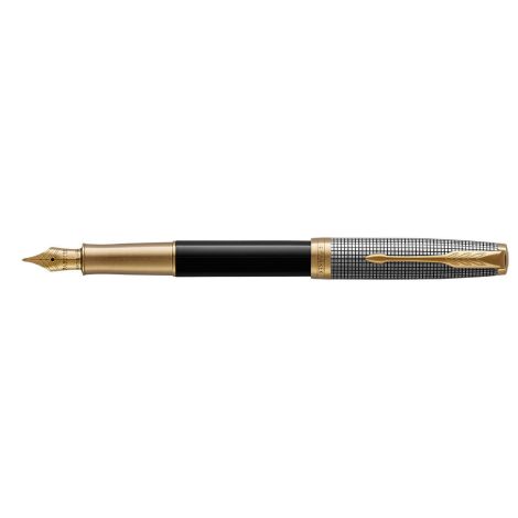 Pix PARKER Sonnet Silver & Black GT 18K -F-