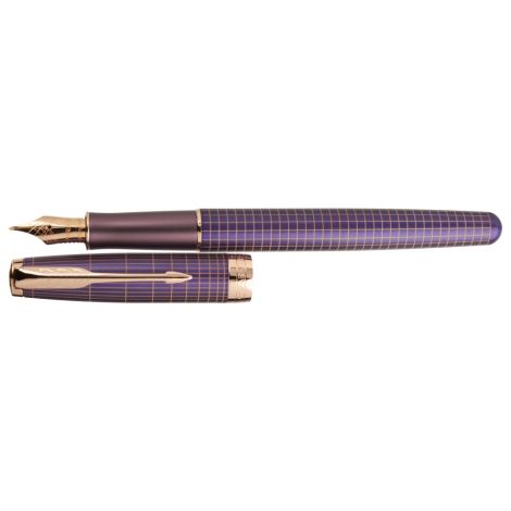 Pix PARKER Sonnet Purple Ciselled PGT 18K -F-