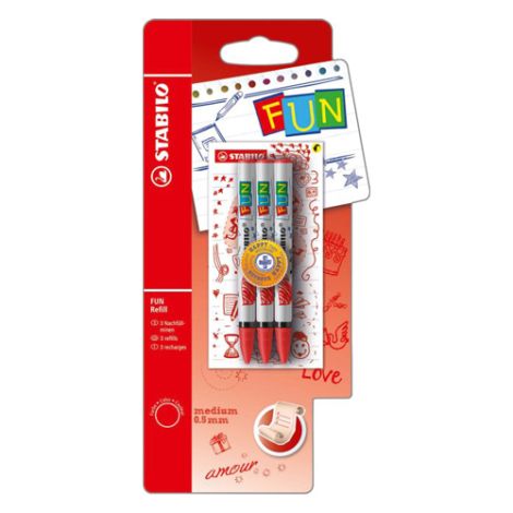 Rezervă pentru pix STABILO FUN 0,5 mm - mix