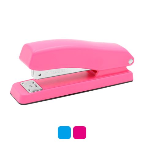 Stapler Eagle S10004 (pentru 12 coli), neon/mix