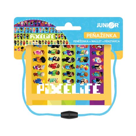 Portofel textil pentru copii JUNIOR S7 - Pixelife