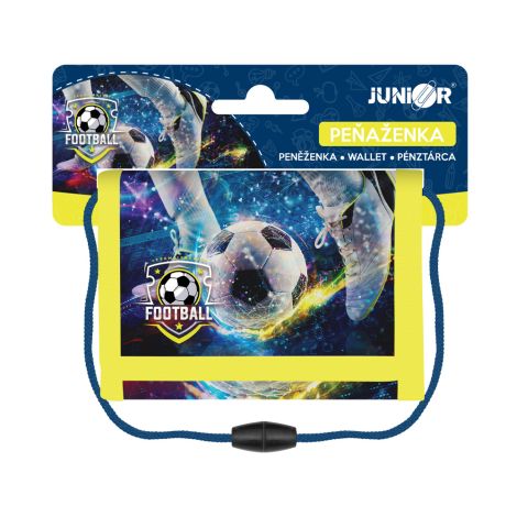 Portofel textil pentru copii JUNIOR S7 - Fotbal