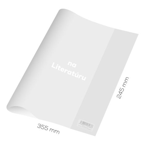 Coperta pentru Literatura PVC 355x245 mm, gros/transparent, 1 buc