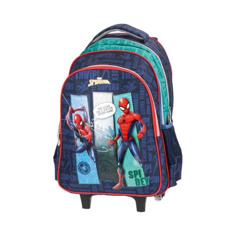 Rucsac școlar pe roți URBAN - Spider Man