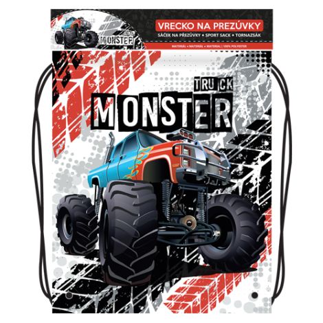 Geanta de pantofi cu imprimeu - Seria 4 - Monster Truck