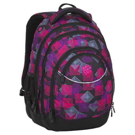 Rucsac student ENERGY 8 E NEGRU/ROZ/VIOLET