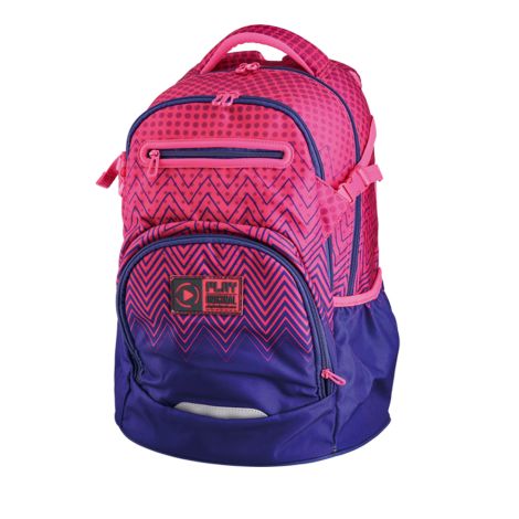 Rucsac de școală Apollo 241 Ergo Sunset - roz/violet