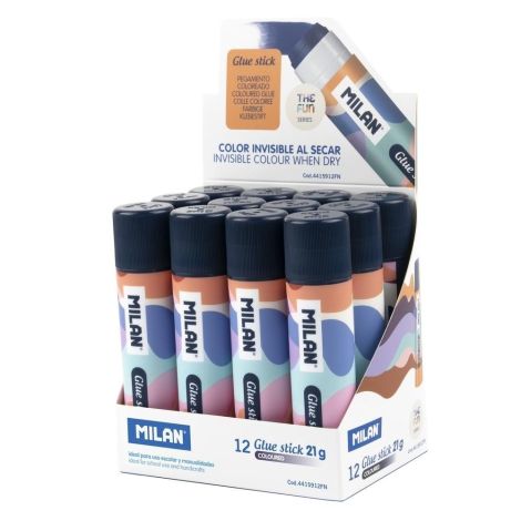 MILAN Fun Glue Stick 21g, transparent