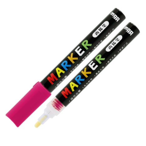 Marker acrilic M&G 2 mm acrilic, Rose Red S214