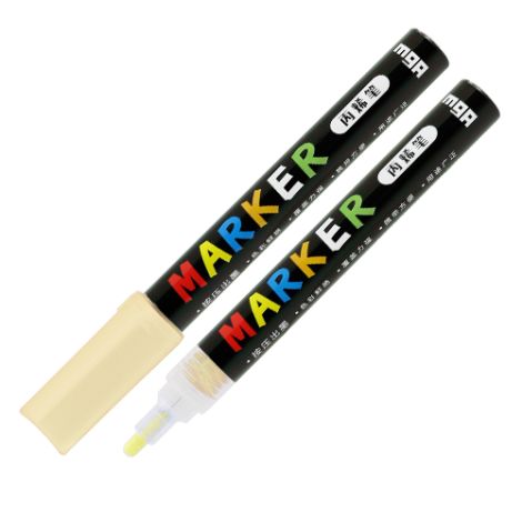 Marker acrilic M&G 2 mm acrilic, portocaliu deschis S301