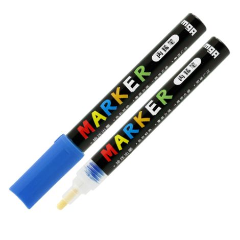 Marker acrilic M&G 2 mm acrilic, albastru S600