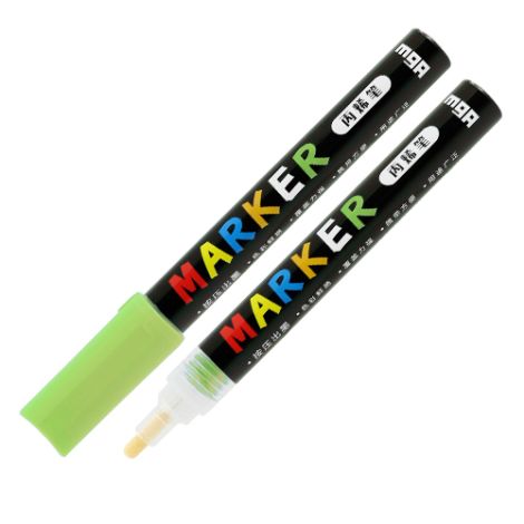 Marker acrilic M&G 2 mm acrilic, galben verde S503