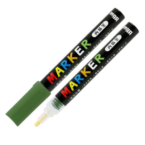 Marker acrilic M&G 2 mm acrilic, Deep Olive Green S511