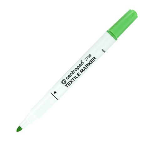 Marker CENTROPEN 2739 Textil - verde deschis