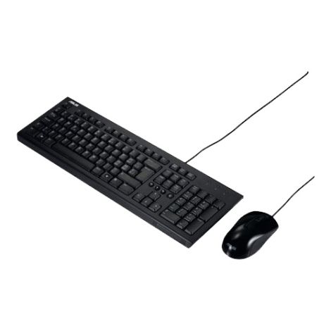 Set tastatură + mouse ASUS U2000 CZ/SK (BK) 90-XB1000KM001R0-