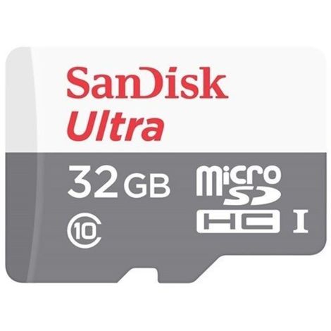 SanDisk Ultra/micro SDHC/32GB/UHS-I U1 / Clasa 10 SDSQUNR-032G-GN3MN