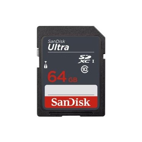 SanDisk Ultra/SDXC/64GB/UHS-I U1 / Clasa 10 SDSDUNR-064G-GN3IN