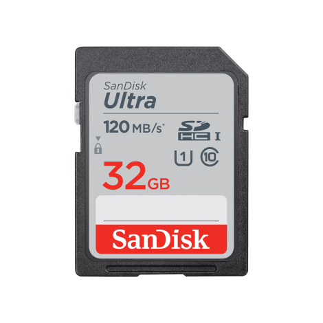 SanDisk Ultra/SDHC/32GB/UHS-I U1 / Clasa 10/Negru SDSDUN4-032G-GN6IN