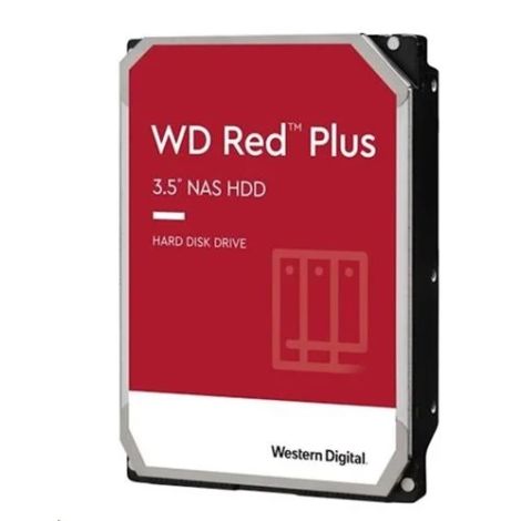 WD Red Plus/8TB/HDD/3.5"/SATA/5640 RPM/Red/3R WD80EFPX