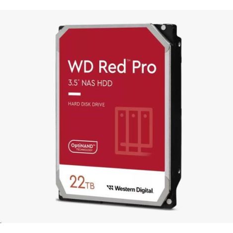 WD Red Pro/22TB/HDD/3.5"/SATA/7200 RPM/5R WD221KFGX